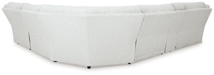 Top Tier Corduroy Reclining Sectional with Chaise