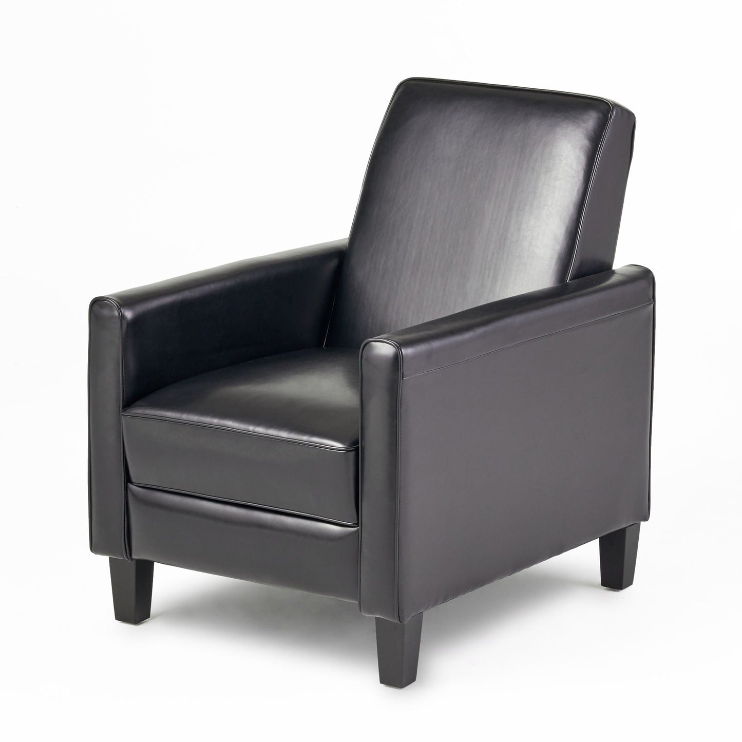 Upholstered Push Back Recliner Chair and Lounge
