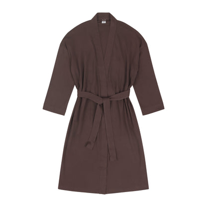Soft Organic Cotton Knitted Kimono Robe Deluxe