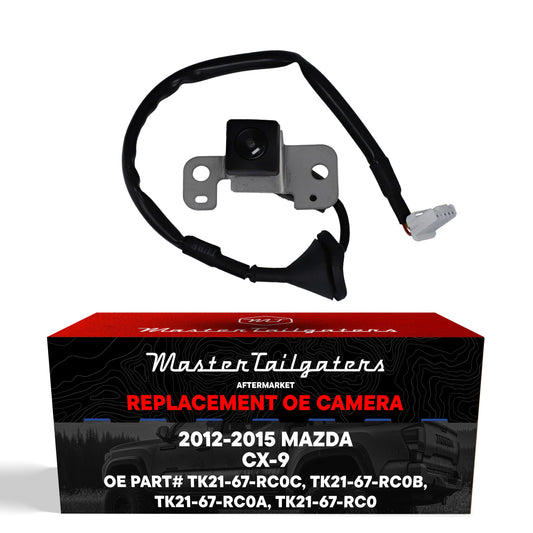 Master Tailgaters Mazda CX-9 backup camera 2012-2015 mounting bracket and wiring harness on Tampa Home & Garden Store