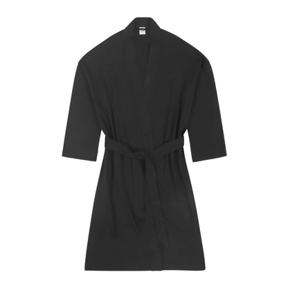 Soft Organic Cotton Knitted Kimono Robe Deluxe