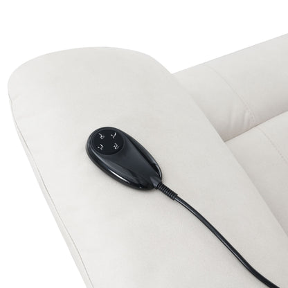 Chriki Beige Power Recliner with Lift and Heat