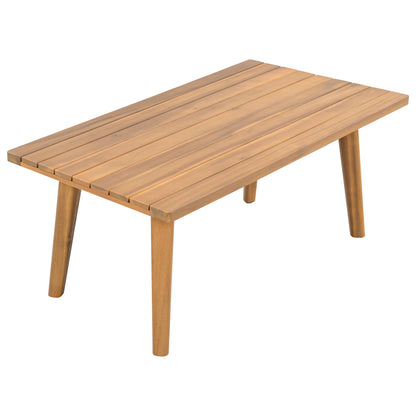 Premium Acacia Wood Outdoor Patio Chair Set