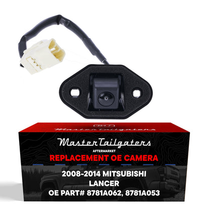 Master Tailgaters OEM backup camera for Mitsubishi Lancer 2008-2014 with white 2-pin connector on Tampa Home & Garden Store