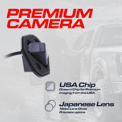 Backup camera for Mitsubishi Lancer (2008-2014) by Master Tailgaters, black housing on Tampa Home & Garden Store