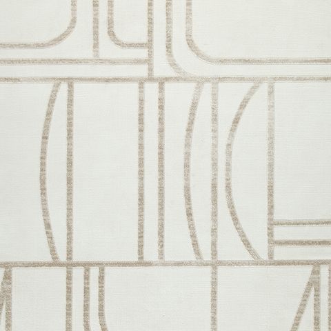 Farongrove Ivory Beige Geometric Area Rug