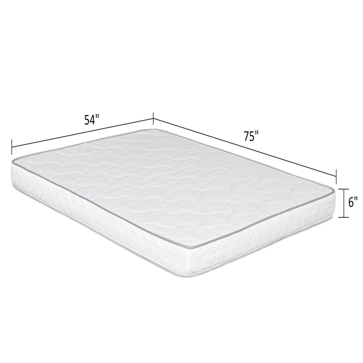 6 Inch Reversible Cooling Foam Mattress For Sleep