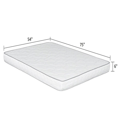 6 Inch Reversible Cooling Foam Mattress For Sleep