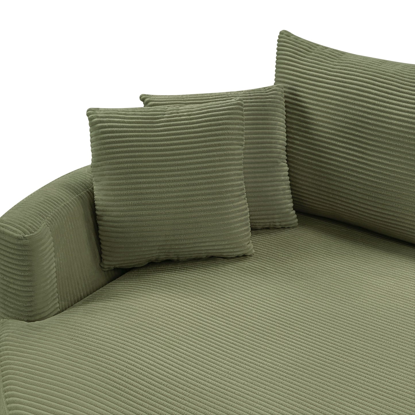 Oversized Double Chaise Sofa With USB Ports