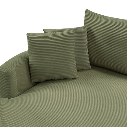Oversized Double Chaise Sofa With USB Ports