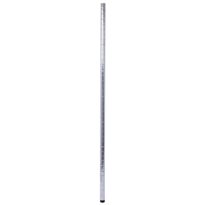 7-Tier Metal Shelf with Wheels, Heavy Duty