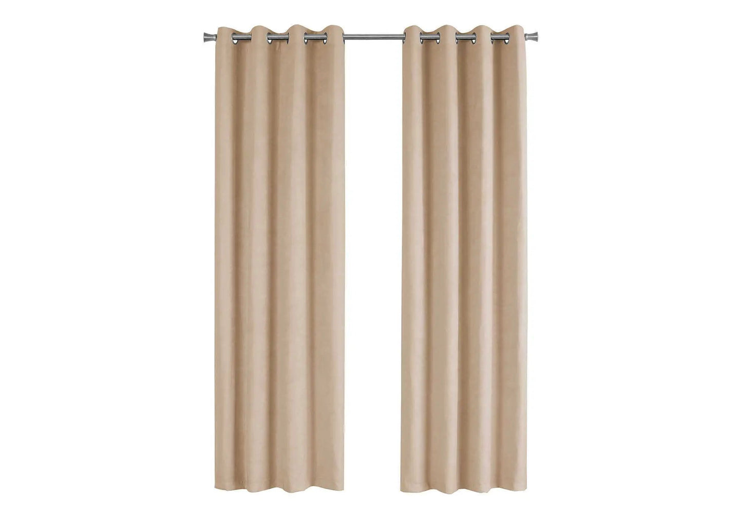 2 Piece Curtain Panel Set Room Darkening Grommet