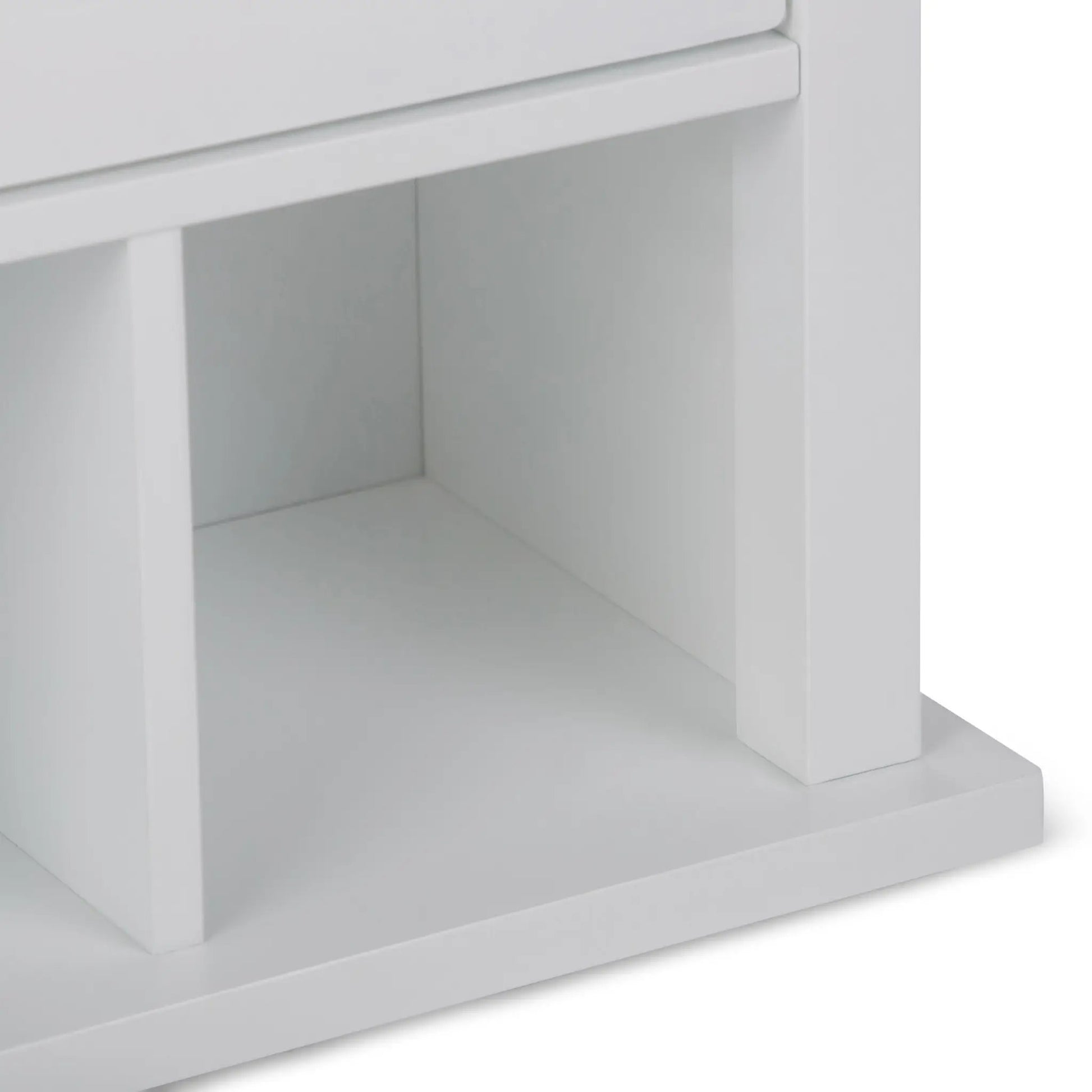Avington 2-door wall cabinet with cubbies in pure white, linen cabinet by Unique Piece Furniture on Tampa Home & Garden Store