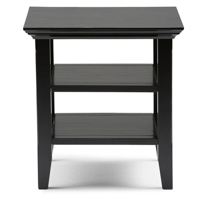 Acadian Handcrafted End Table Solid Wood