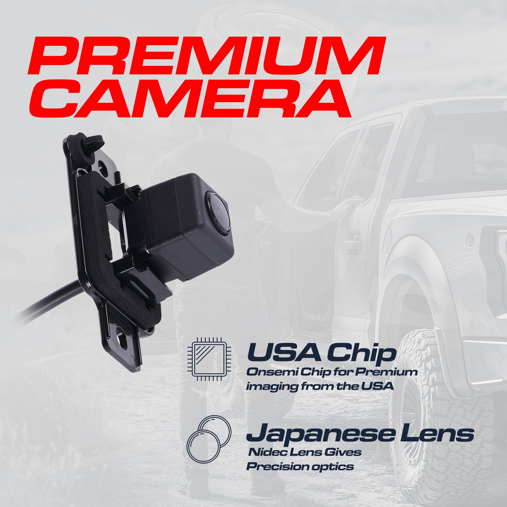 Mitsubishi Outlander Type 2 OEM backup camera with mounting bracket Master Tailgaters 8781A058 on Tampa Home & Garden Store