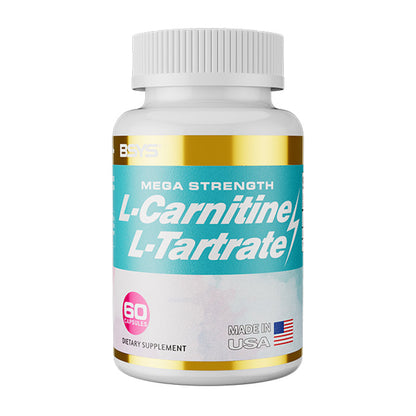 L-Carnitine L-Tartrate capsules mega strength teal label 60 capsules Perfecsy on Tampa Home & Garden Store