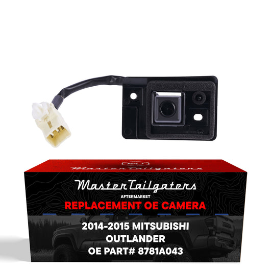 Master Tailgaters backup camera for 2014-2015 Mitsubishi Outlander black housing on Tampa Home & Garden Store