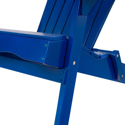 Malibu Adirondack Chair blue outdoor folding chair by HouseOfZazla on Tampa Home & Garden Store
