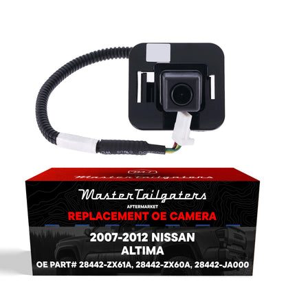Nissan Altima OEM backup camera (2007-2012) by Master Tailgaters with wiring harness on Tampa Home & Garden Store