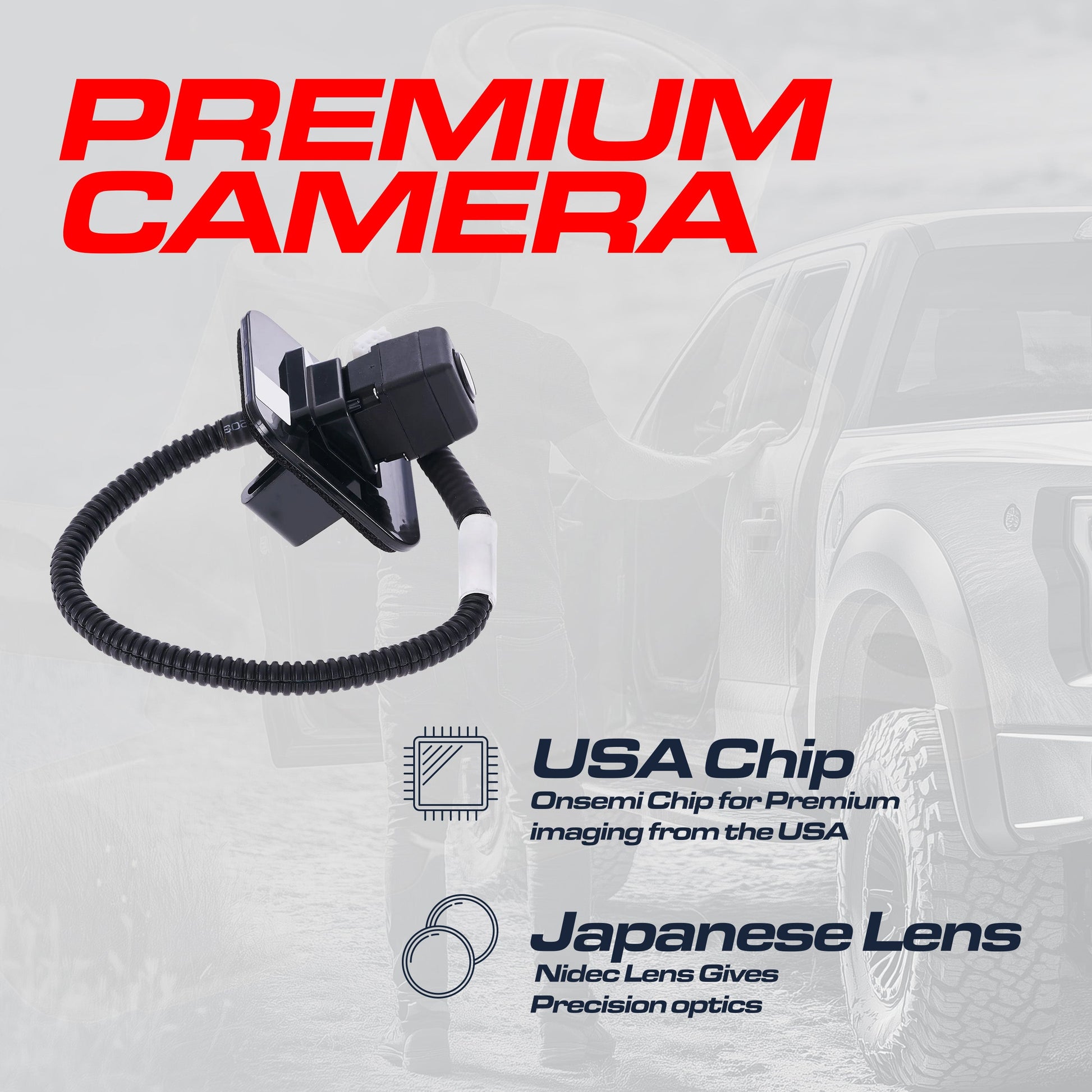Nissan Altima backup camera OEM replacement 2007-2012, Master Tailgaters, black housing on Tampa Home & Garden Store