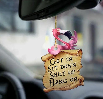 Car Pendant Sleeping Dog Angel Decor Hanging