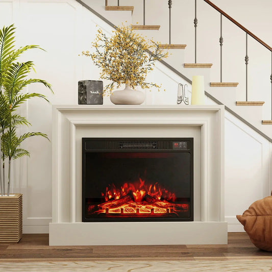 23 Inch Electric Fireplace Insert with adjustable flame color DirectDeals on Tampa Home & Garden Store