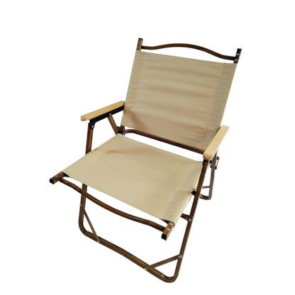 Foldable And Portable Chair Set Of Four Brown