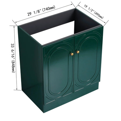 Modern Freestanding Vanity with Soft Close Doors