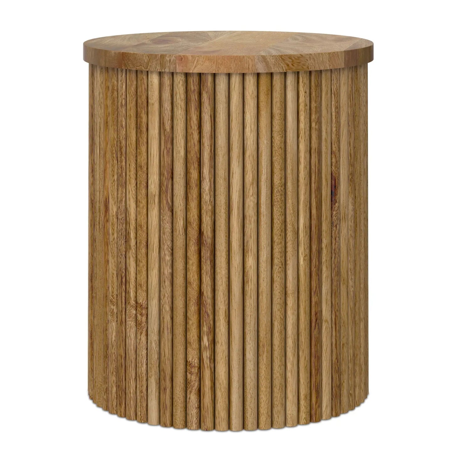 Demy Handcrafted Metal Accent Table Industrial