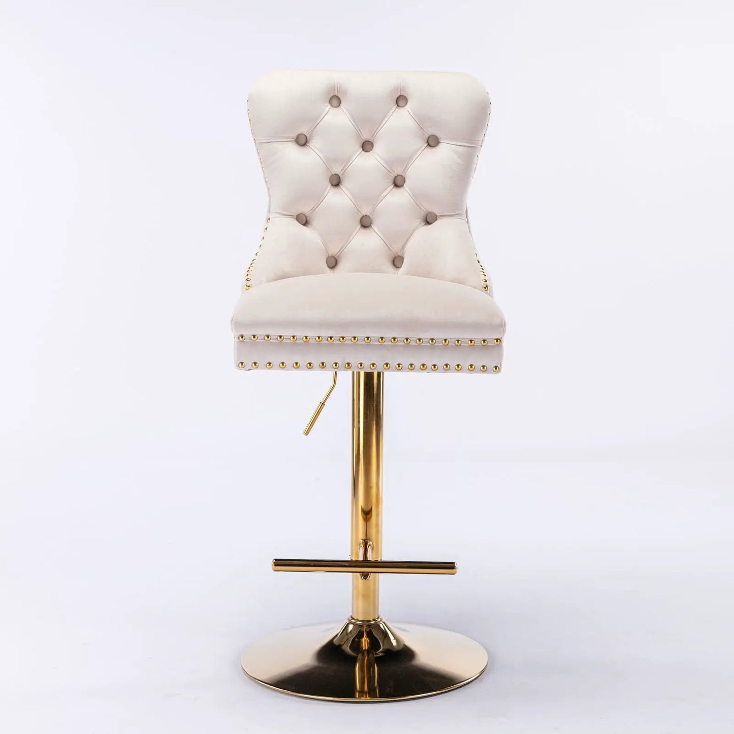 Thick Swivel Barstools with Adjustable Height