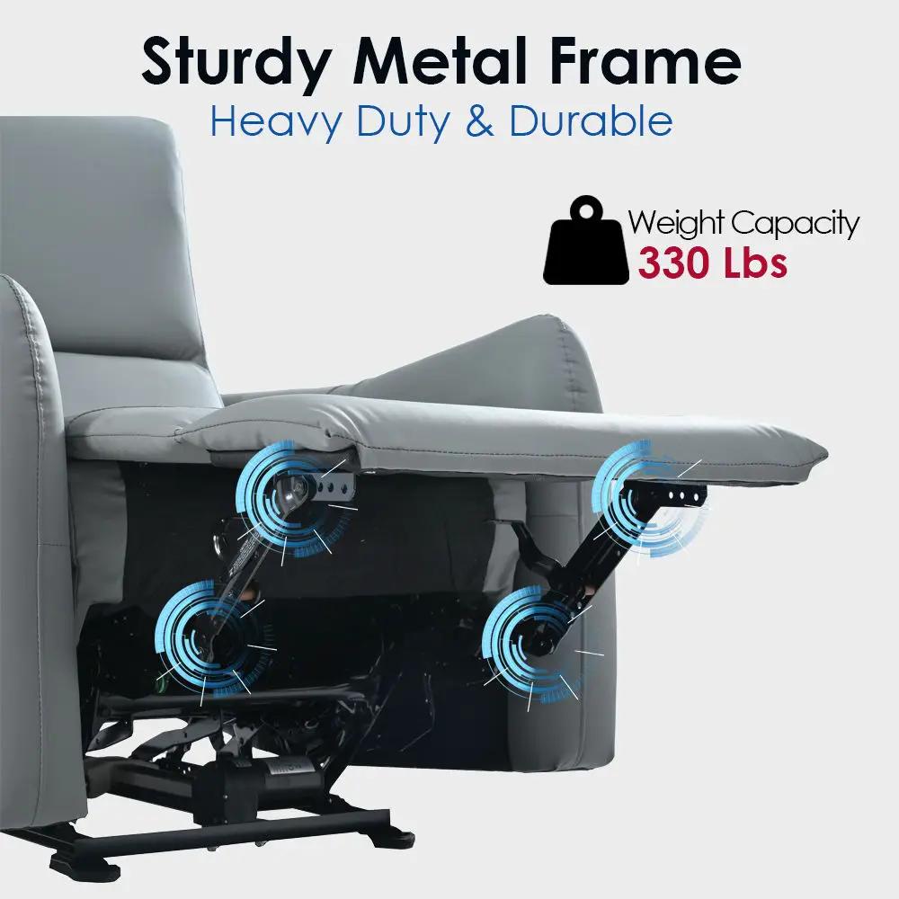 Wall Hugger Power Recliner Chair with USB Port