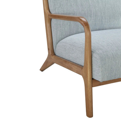 Mid-Century Style Lounge Chair With Upholstery