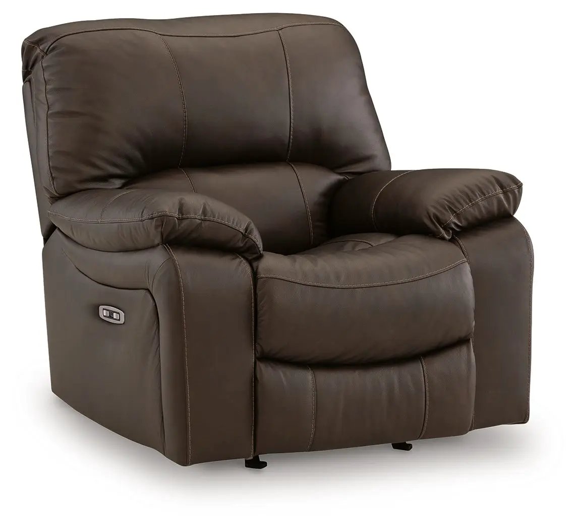 Leesworth Rocker Recliner brown leather recliner by Unique Piece Furniture on Tampa Home & Garden Store