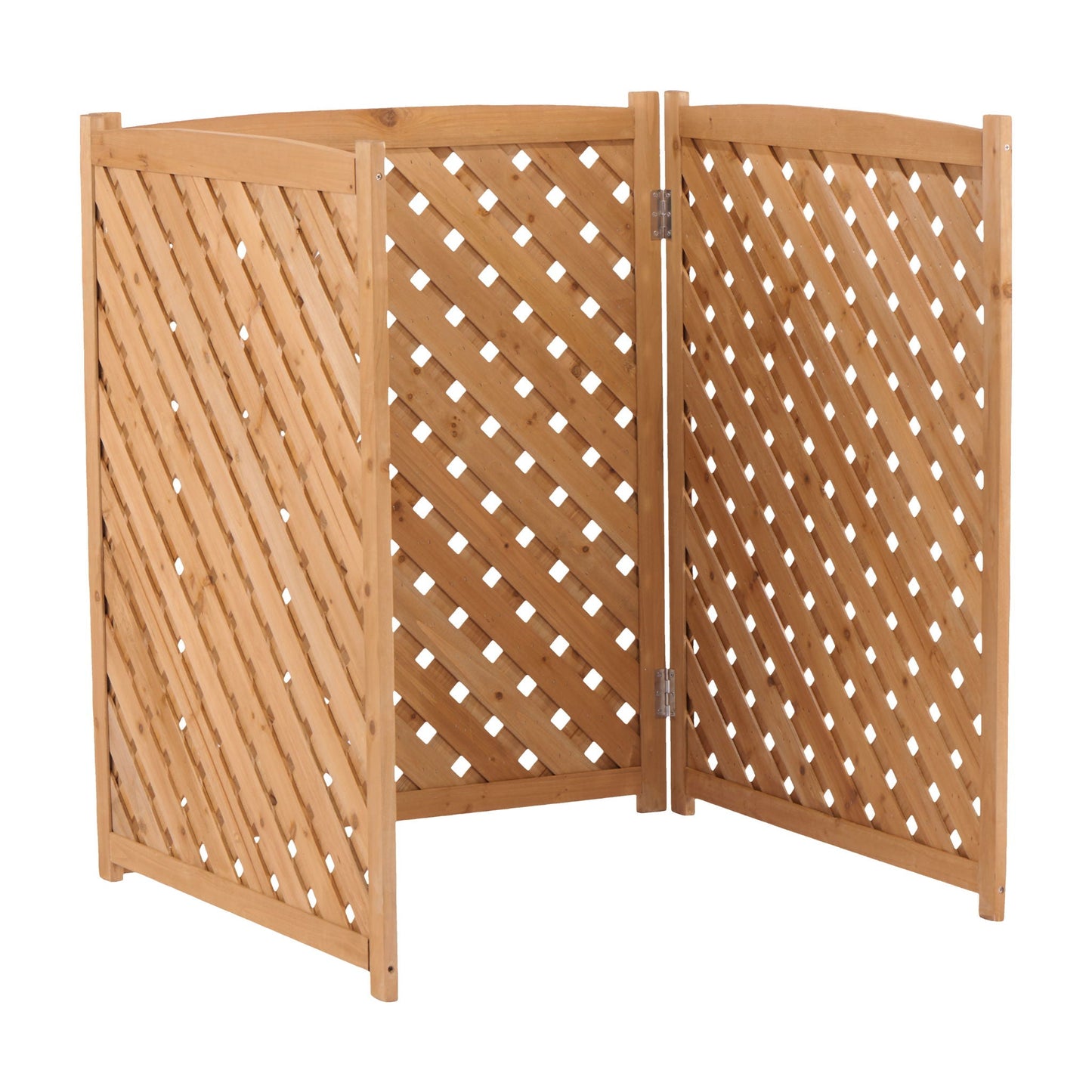 Outdoor 3 Panel Air Conditioner Screen For Patios