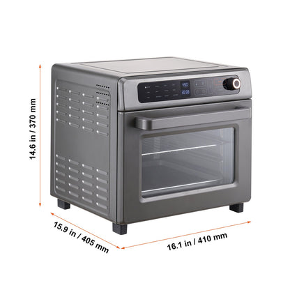12-in-1 Air Fryer Toaster Oven 25L stainless steel, 1700W HouseOfZazla on Tampa Home & Garden Store