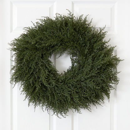 24” Cedar Wreath - Tampa Home & Garden Store