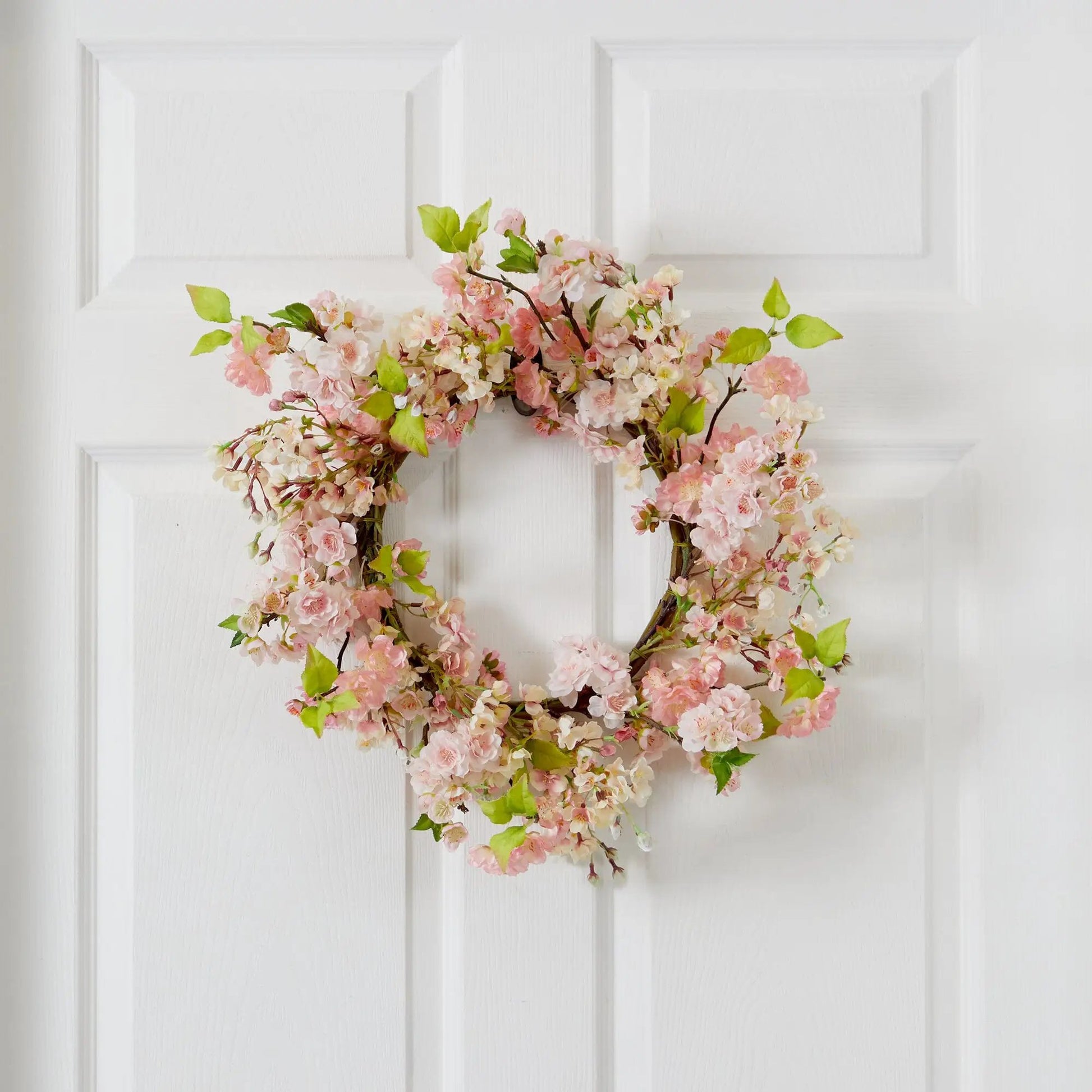 24" Cherry Blossom Wreath - Tampa Home & Garden Store
