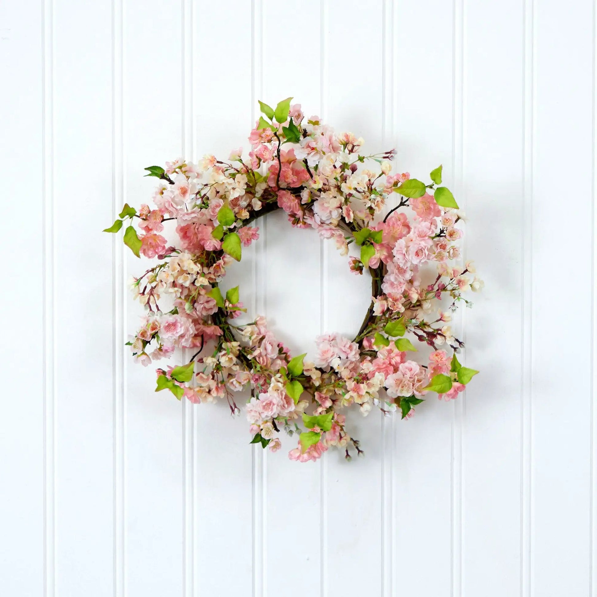 24" Cherry Blossom Wreath - Tampa Home & Garden Store