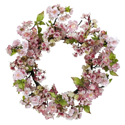 24" Cherry Blossom Wreath - Tampa Home & Garden Store