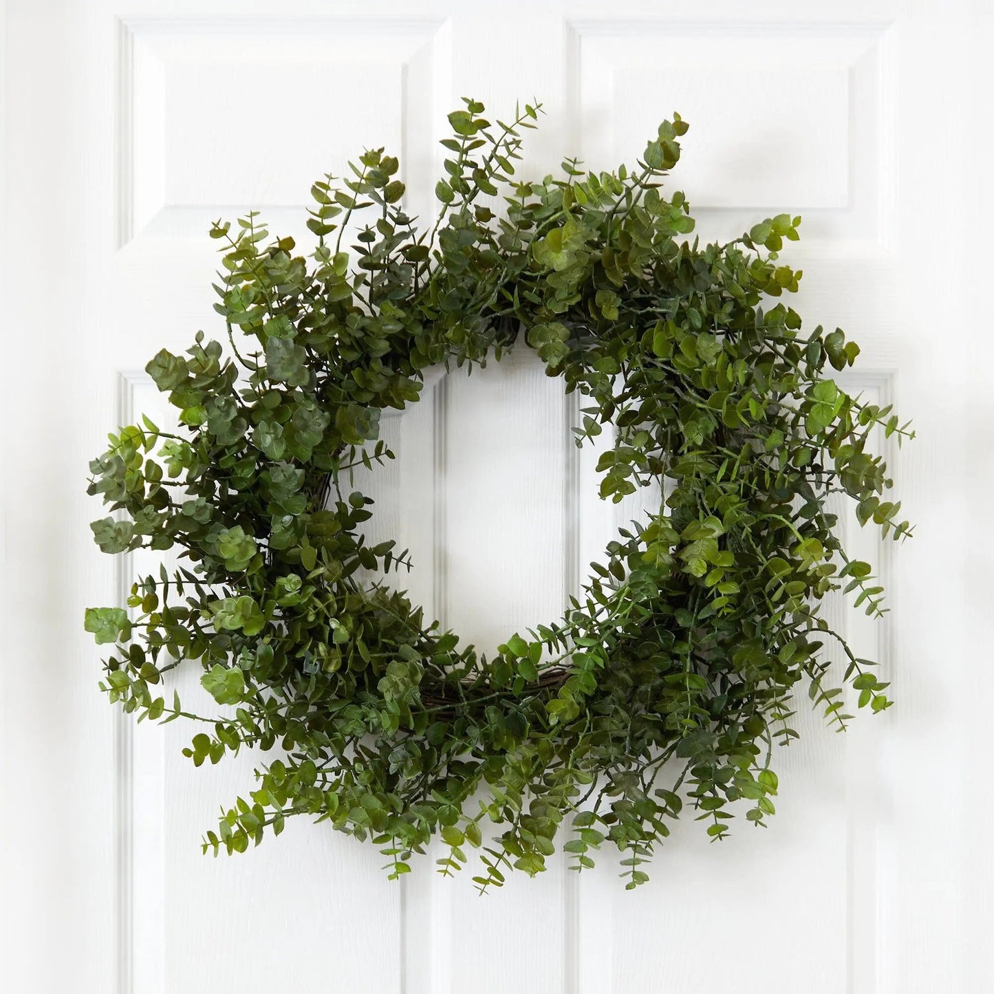 24” Eucalyptus Artificial Wreath - Tampa Home & Garden Store