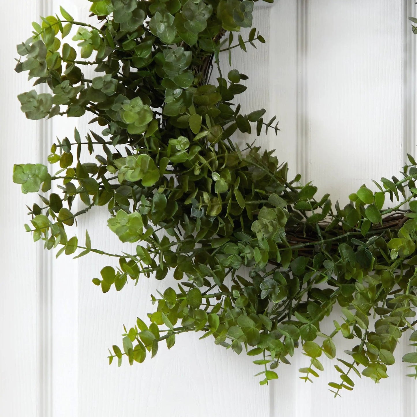 24” Eucalyptus Artificial Wreath - Tampa Home & Garden Store