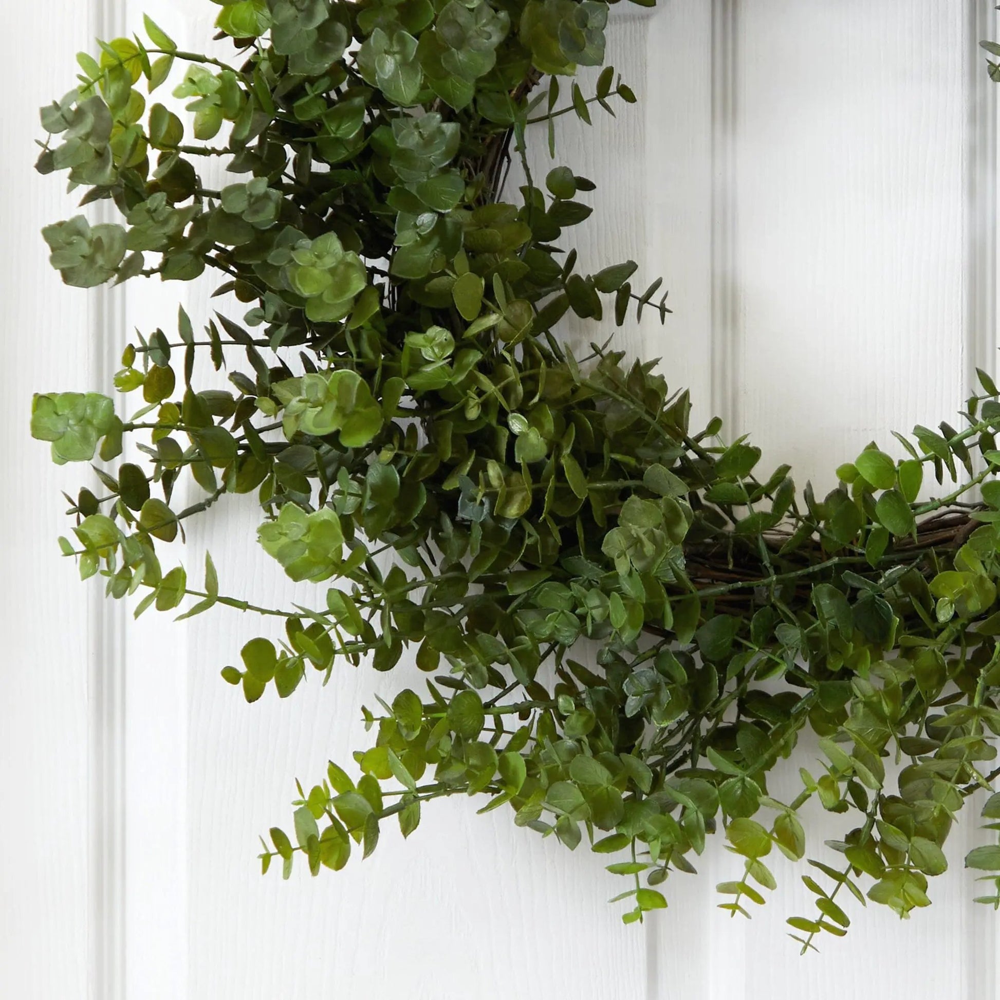 24” Eucalyptus Artificial Wreath - Tampa Home & Garden Store