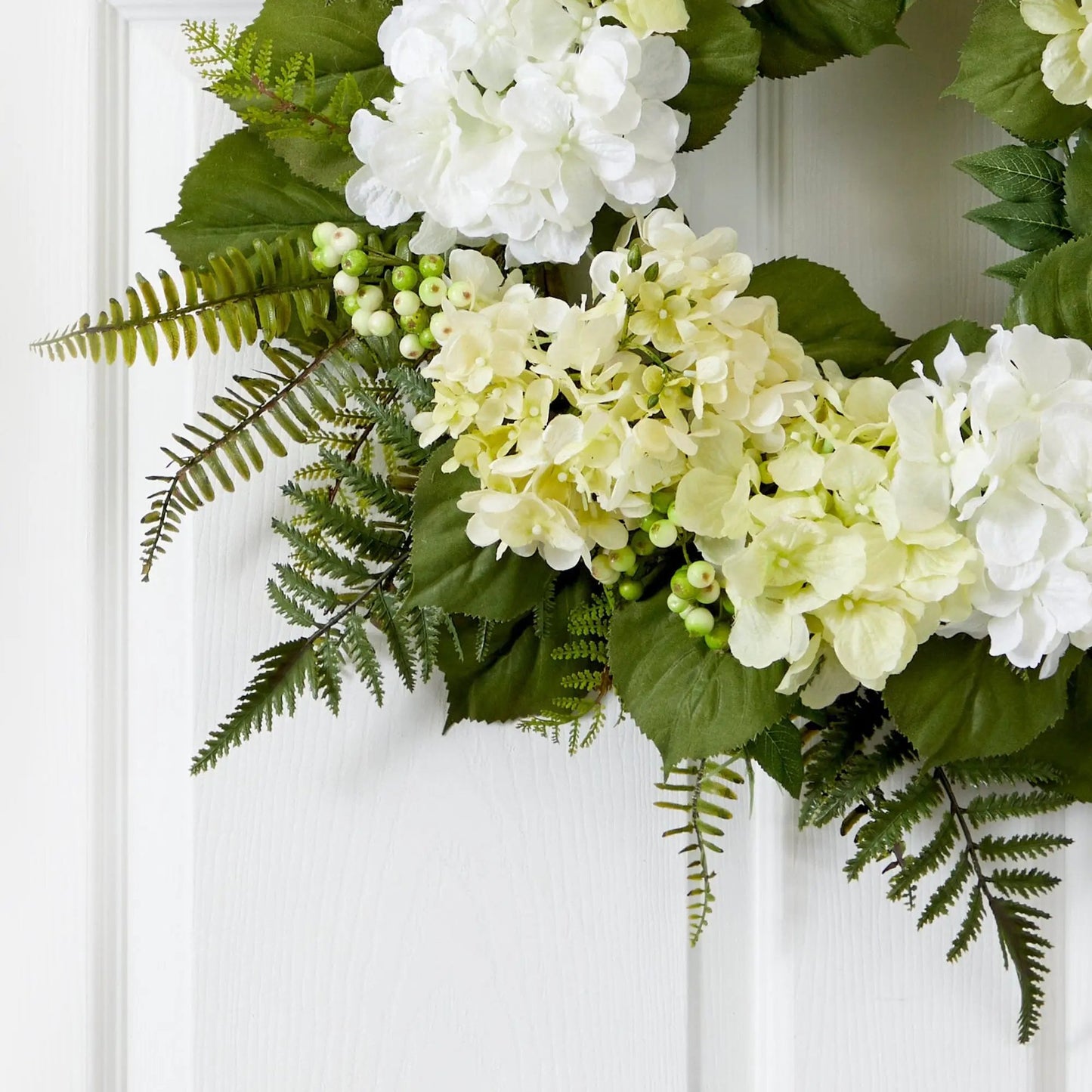 24” Hydrangea Berry Wreath - Tampa Home & Garden Store