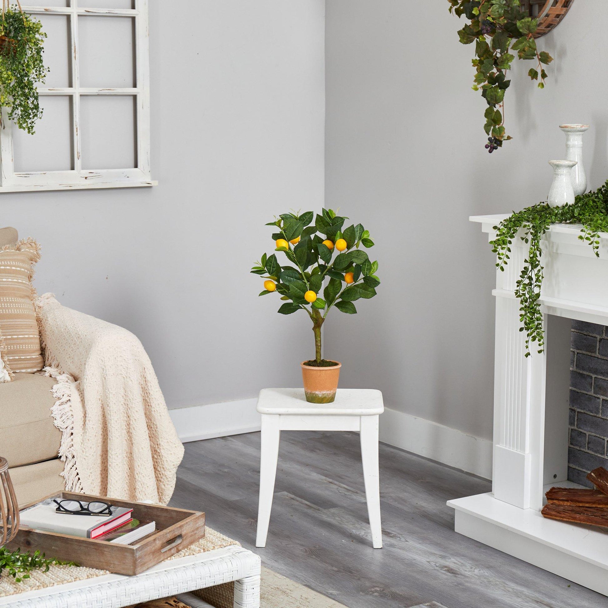 24” Lemon Artificial Tree - Tampa Home & Garden Store
