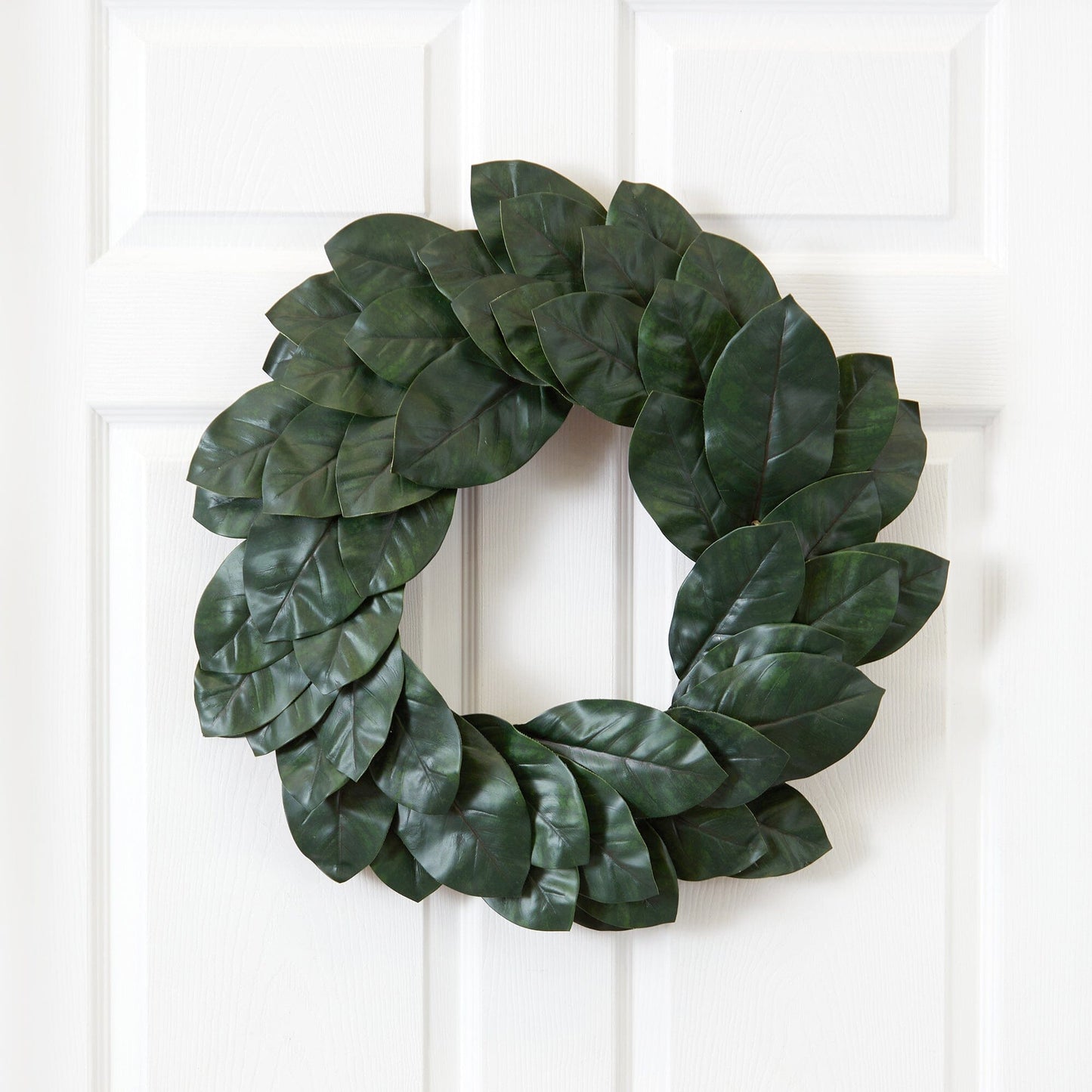24” Magnolia Leaf Wreath - Tampa Home & Garden Store