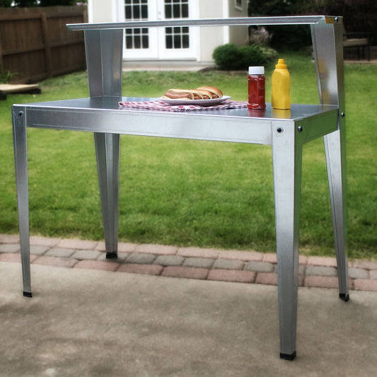 24 x 44 inch Galvanized Steel Top Utility Table Workbench Potting Bench - Tampa Home & Garden Store