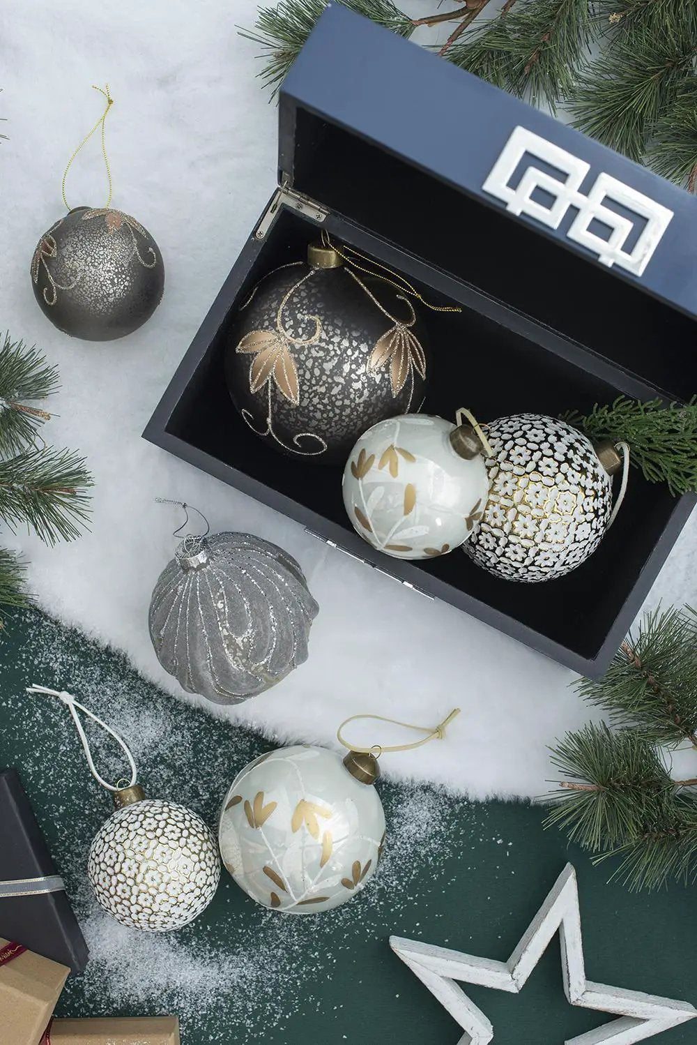 Christmas Ball Ornaments for Holiday Tree Decor