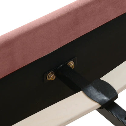 Aspen Vertical Tufted Headboard Platform Bed