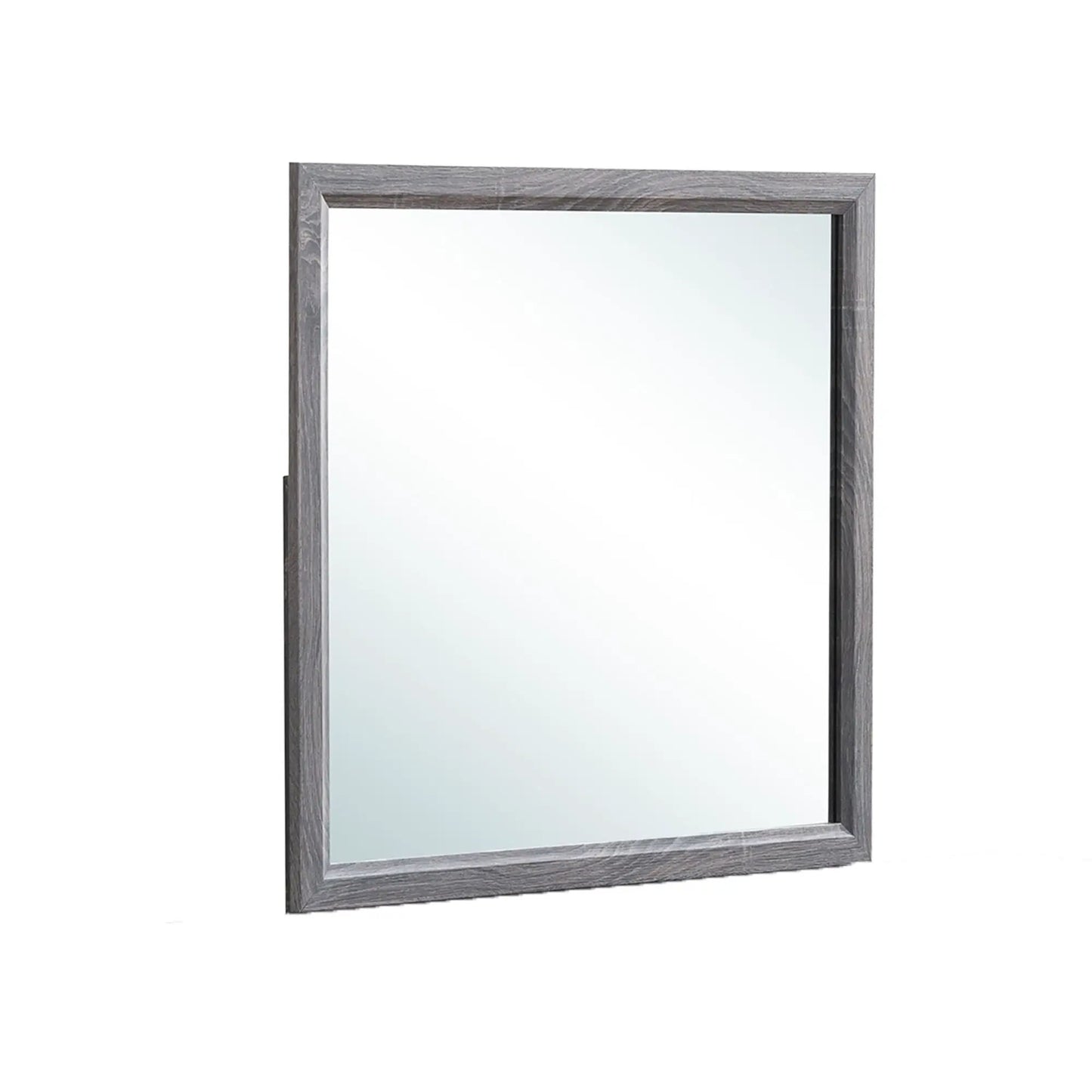 Mirage Mirror With Wood Trim for Dresser