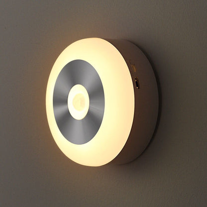 White circular LED night light with motion and touch sensor, 0.8W from UpTrend Deals on Tampa Home & Garden Store